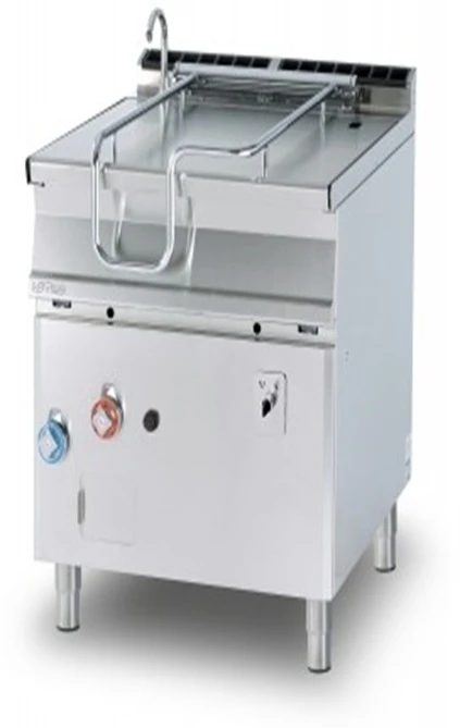 مقلاة طهي  أوتوماتيكية، وعاء سعة 80 لترًا غاز